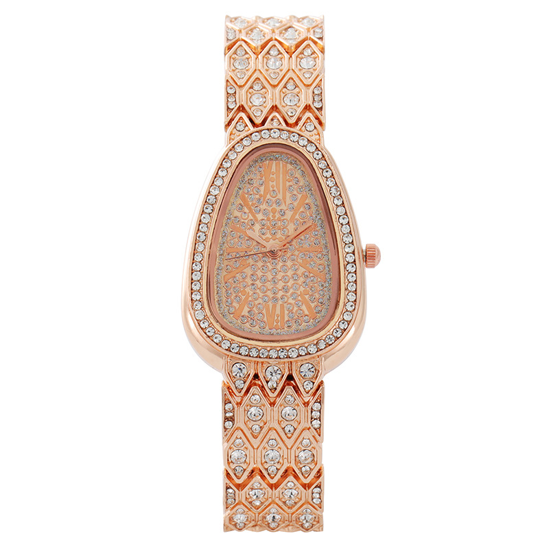 Lux Watch - Luxury Snake Shaped Diamond Quartz Watch