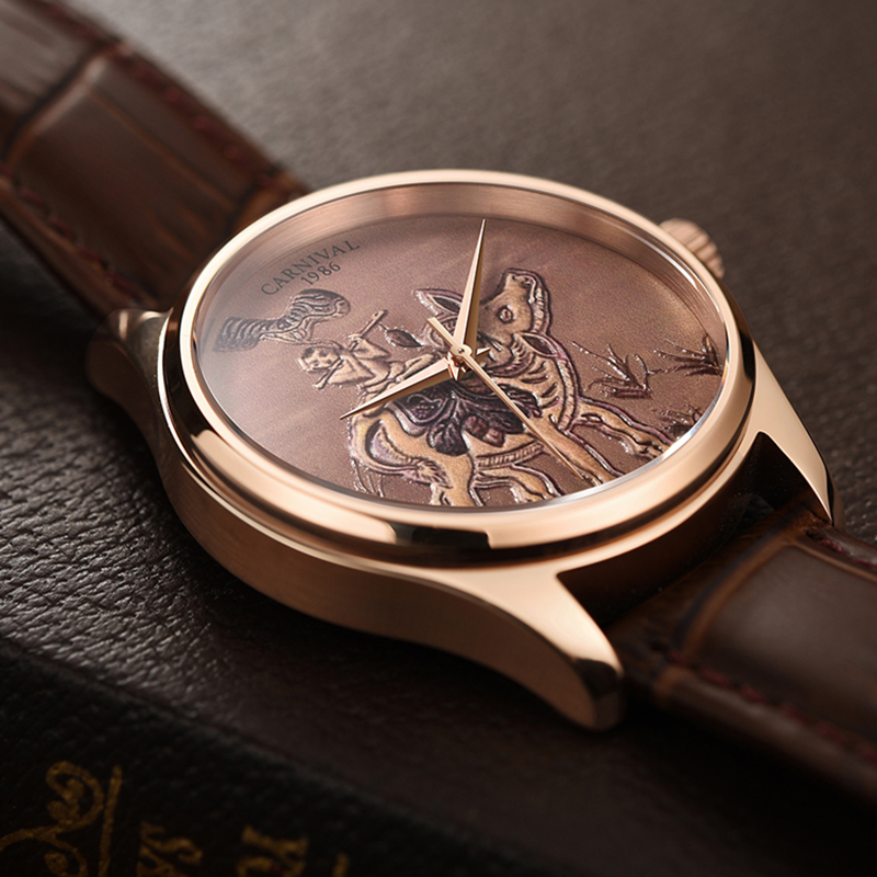 CARNIVAL Brand Fashion Zodiac  - đánh giá và giá Zodiac Luxury Watch