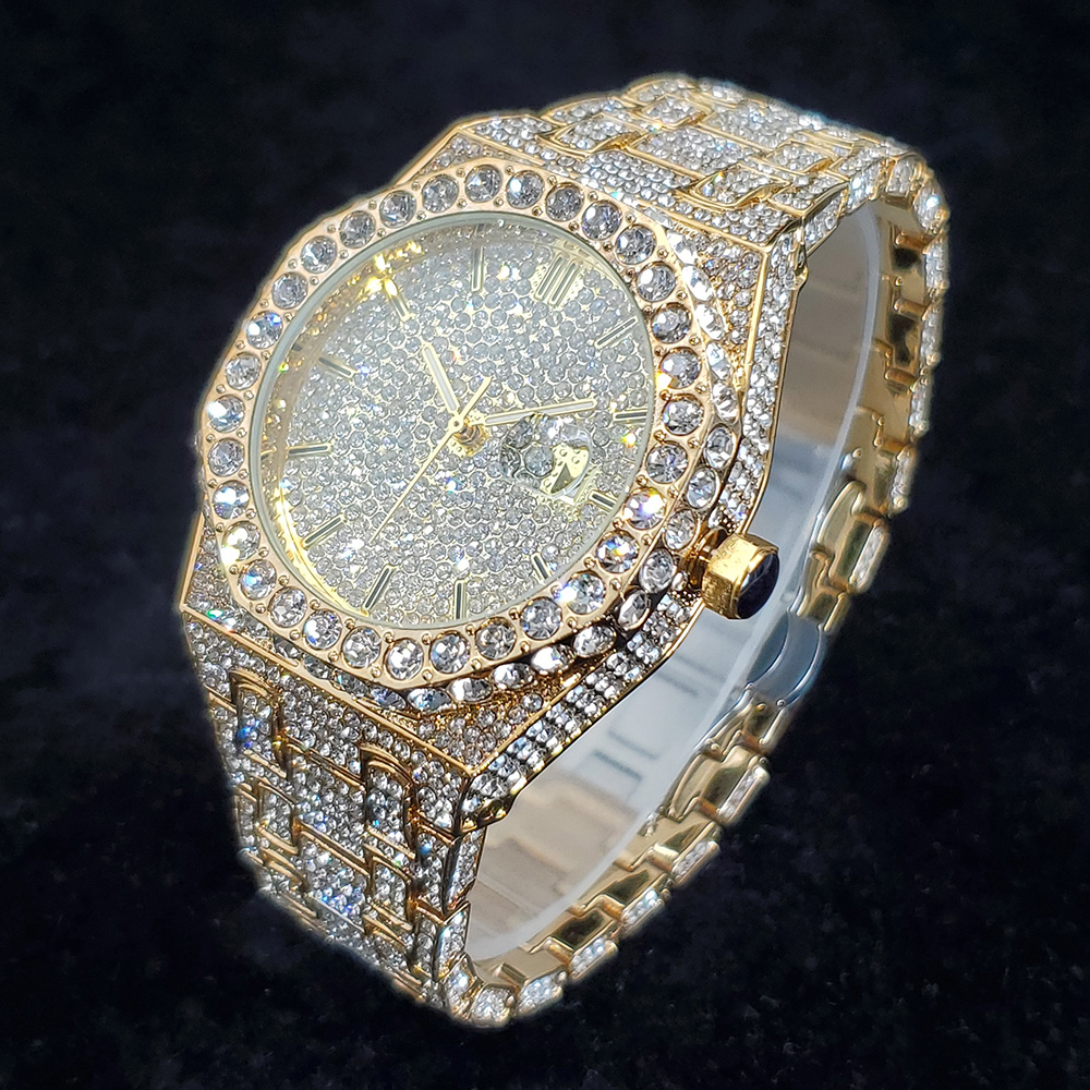 Luxury Diamond Gold Watches fo - đánh giá và giá Luxury Watch Iceberg