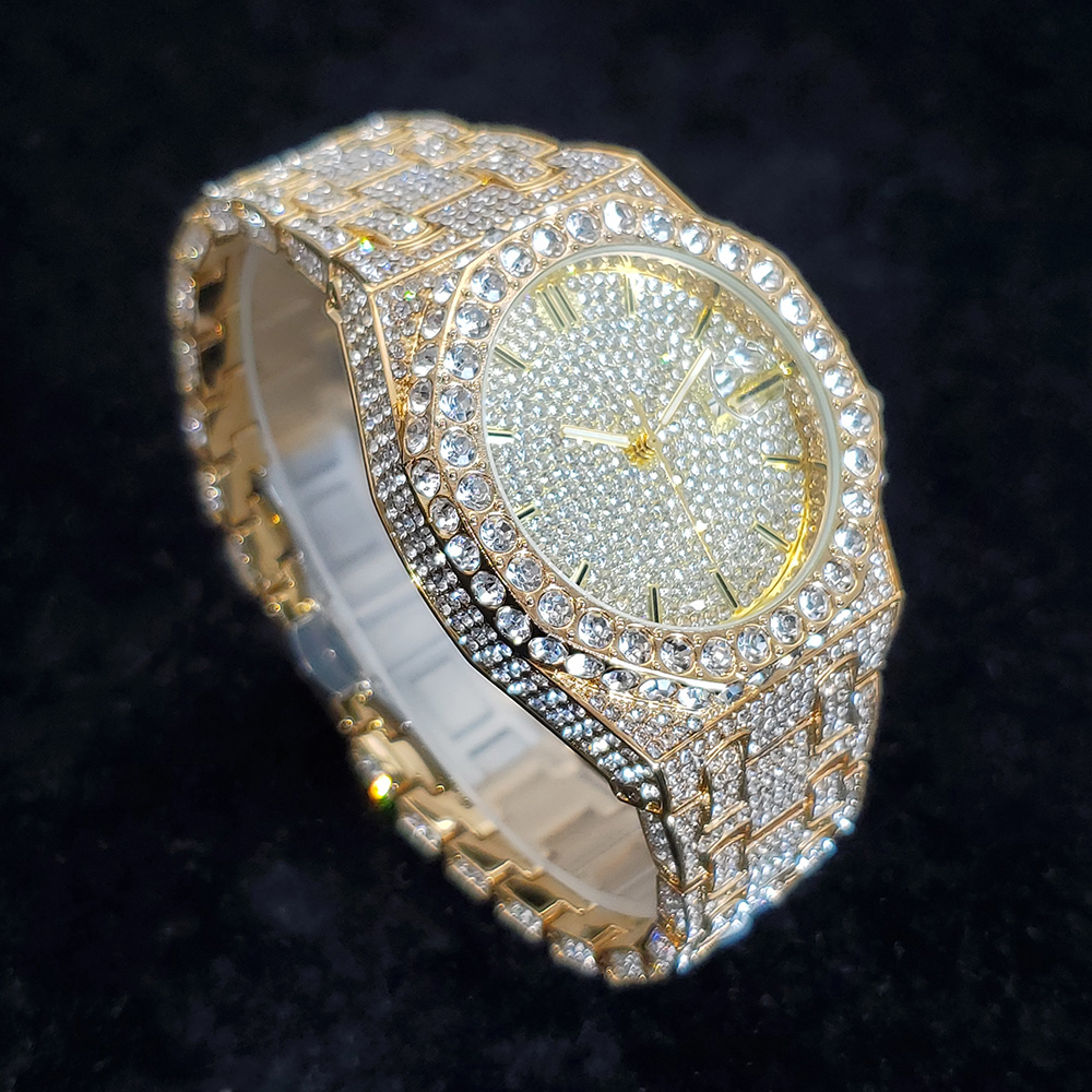Luxury Diamond Gold Watches fo - đánh giá và giá Luxury Watch Iceberg