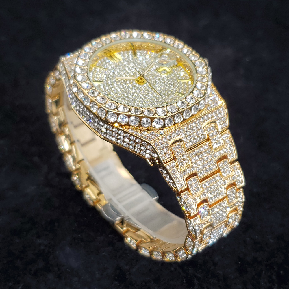 Luxury Diamond Gold Watches fo - đánh giá và giá Luxury Watch Iceberg