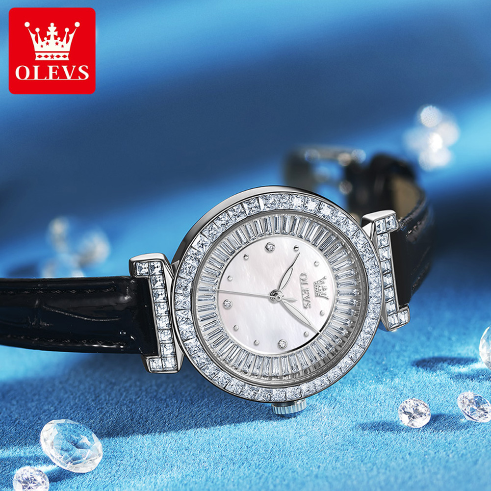 OLEVS 9983 Women's Watches Lig - đánh giá và giá Luxury Watch Leather Strap