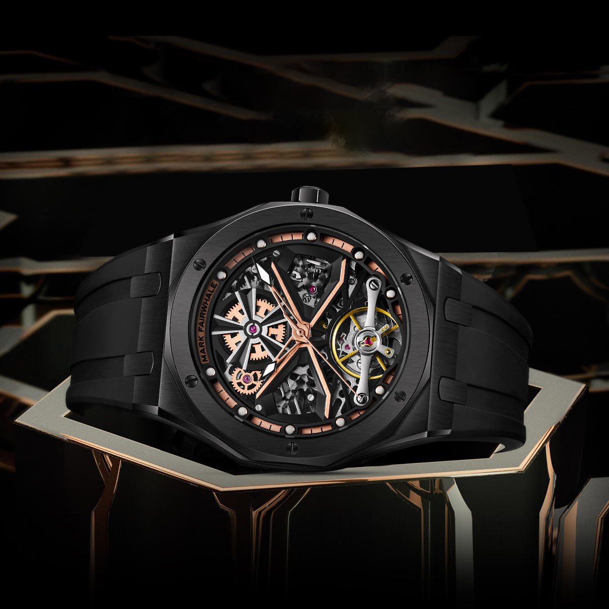 Mark Fairwhal Fashion Tourbill - đánh giá và giá Tourbillon Movement Watch
