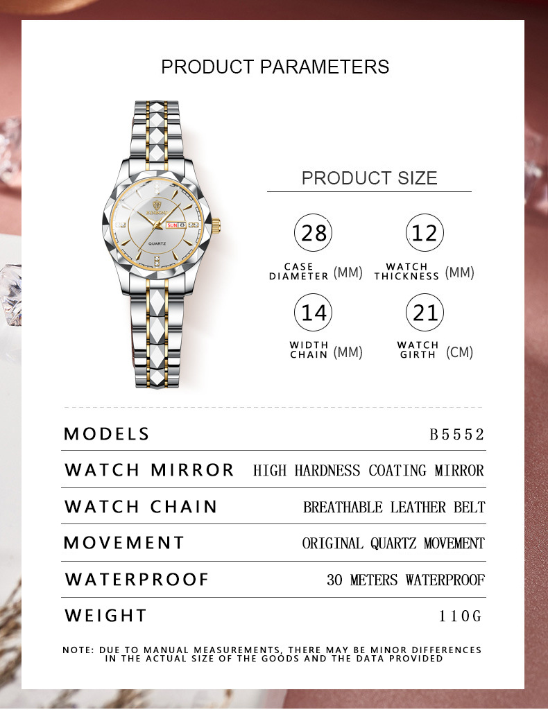 BINBOND 5552 Japanese Quartz M - đánh giá và giá Luxury Watch Japanese