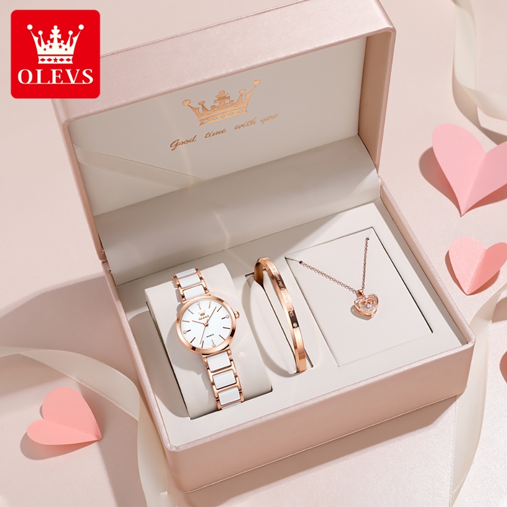 OLEVS Women Watch 5877 Luxury  - đánh giá và giá Luxury Watch & Jewellery