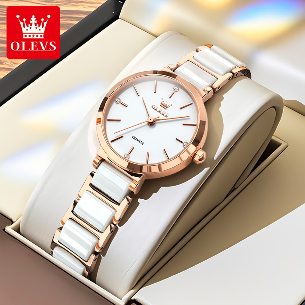 OLEVS Women Watch 5877 Luxury  - đánh giá và giá Luxury Watch & Jewellery