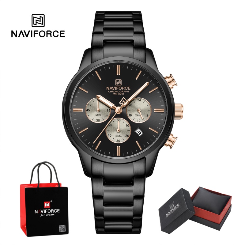 NAVIFORCE Men Quartz Chronogra - đánh giá và giá Luxury Watch And Bracelet