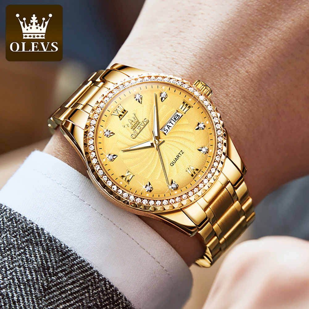 OLEVS 5565 Luxury Brand Quartz - đánh giá và giá Luxury Watch Investment