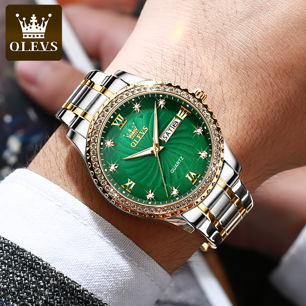 OLEVS 5565 Luxury Brand Quartz - đánh giá và giá Luxury Watch Investment