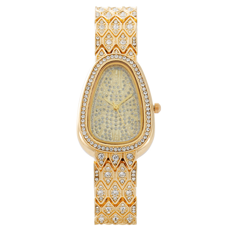 Luxury Snake Shaped Diamond Qu - đánh giá và giá Lux Watch