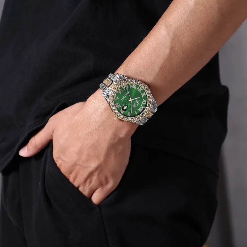 Hot‑Selling Gold Luxury Iced‑O - đánh giá và giá Luxury Watch Iceberg