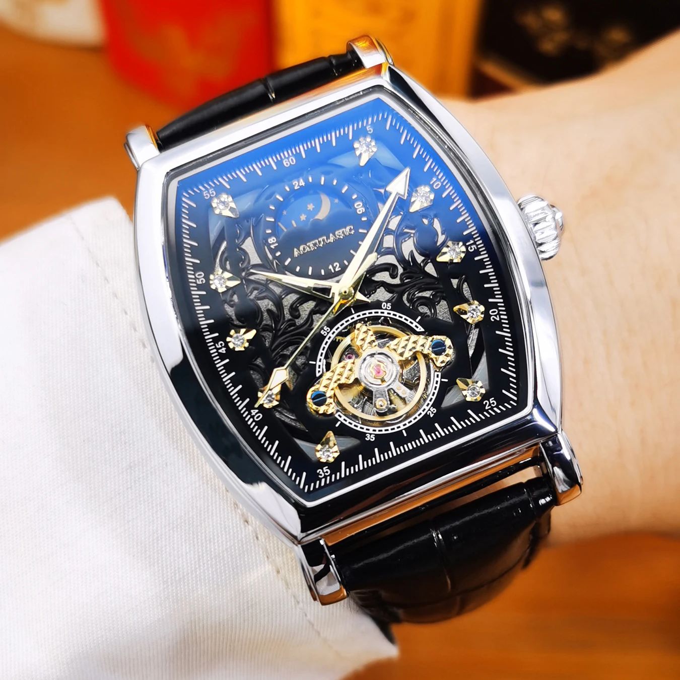 AOKULASIC Tourbillon Iced Out  - đánh giá và giá Luxury Watch Iceberg
