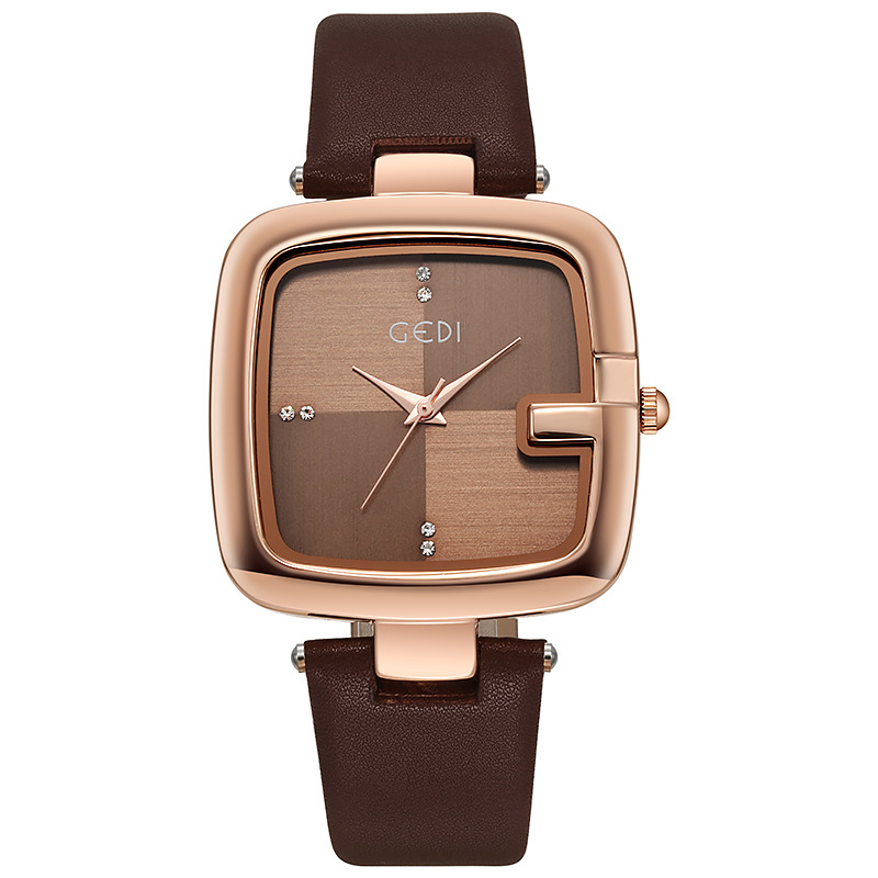 Fashion Gedi Top Brand Light L - đánh giá và giá Luxury Watch Leather Strap