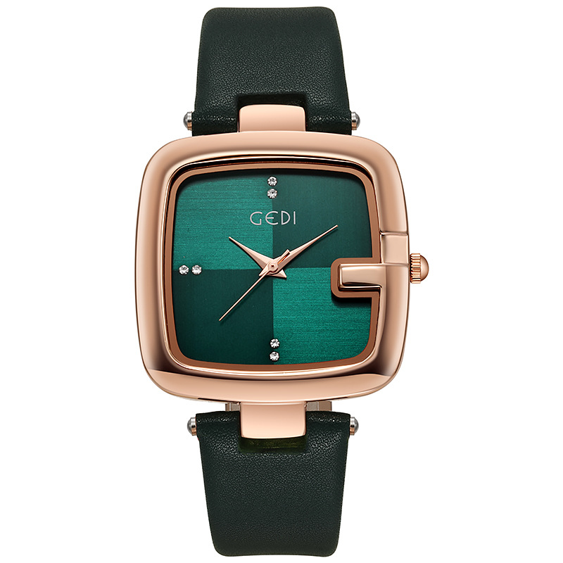 Fashion Gedi Top Brand Light L - đánh giá và giá Luxury Watch Leather Strap