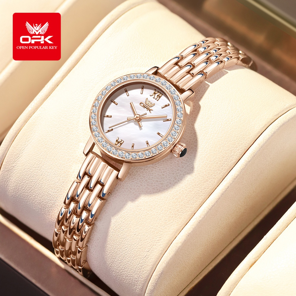 OPK 6063 Light Luxury Watch Wo - đánh giá và giá Luxury Watch Leather Strap