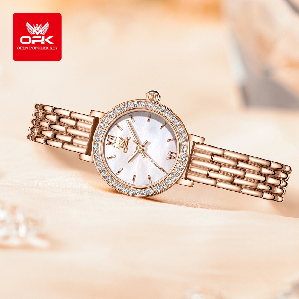 OPK 6063 Light Luxury Watch Wo - đánh giá và giá Luxury Watch Leather Strap