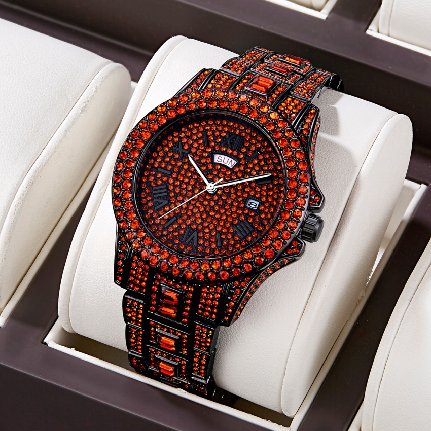 Luxury Hip Hop Stainless Steel - đánh giá và giá Luxury Watch Iceberg