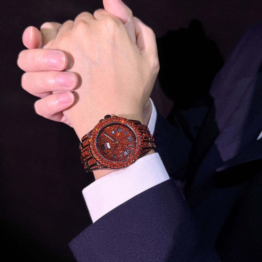 Luxury Hip Hop Stainless Steel - đánh giá và giá Luxury Watch Iceberg