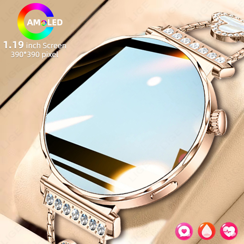 LIGE Luxury Smart Watch Women  - đánh giá và giá Luxury Watch On Wrist