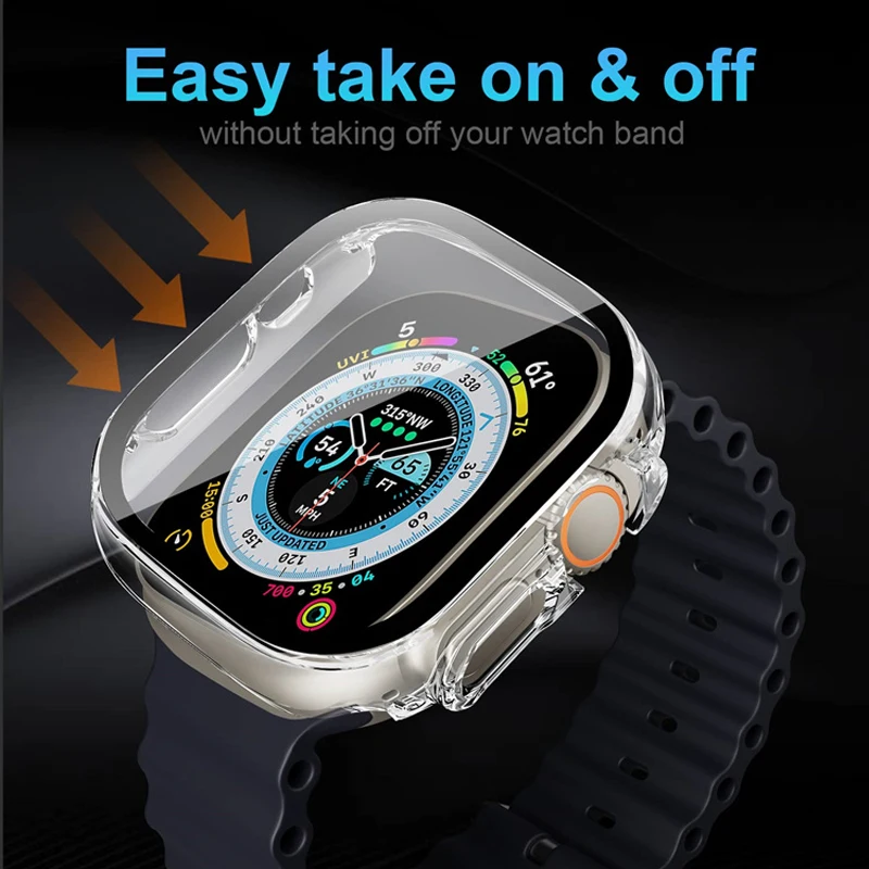 Glass+case For Apple Watch Ult - đánh giá và giá Luxury Watch Packaging Box