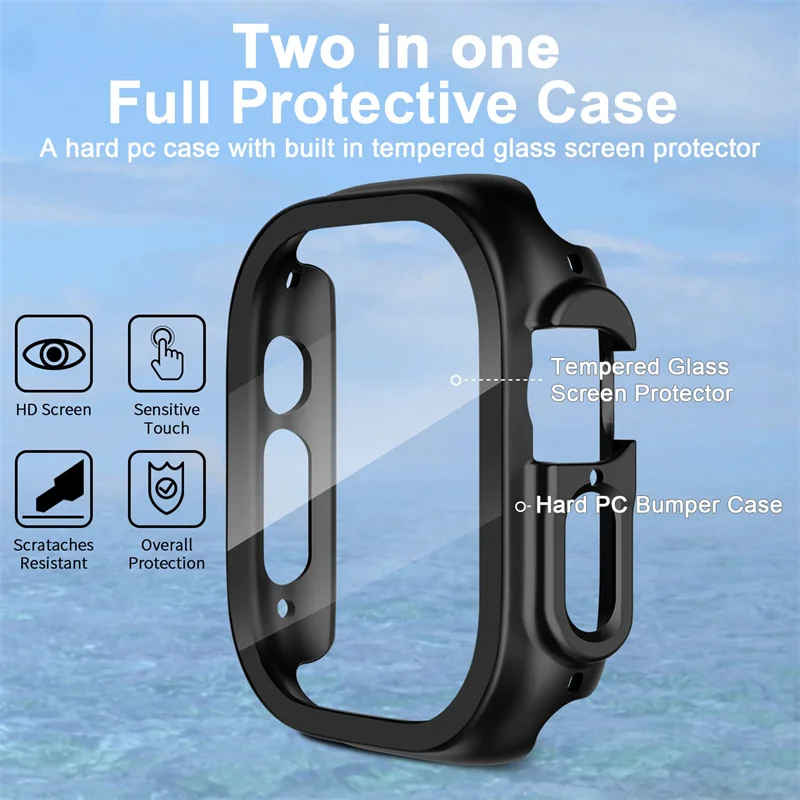 Glass+case For Apple Watch Ult - đánh giá và giá Luxury Watch Packaging Box
