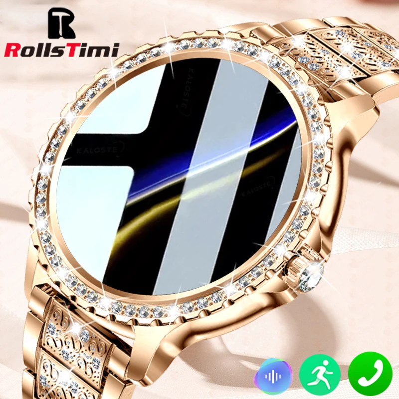 Fashion Luxury Gold Women Smar - đánh giá và giá Luxury Watch On Wrist