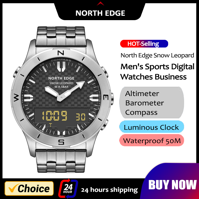 NORTH EDGE Men's Sports Digita - đánh giá và giá Luxury Watch On Wrist